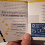 „EU in der Tasche“ – die 36-seitige Broschüre mit wichtigen Informationen zur Europäischen Union steht als digitale Version zum Nachlesen zur Verfügung.