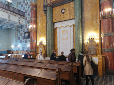 Besuch einer Synagoge
