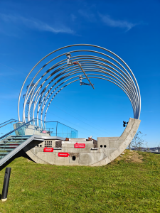Querschnitt durch den Tunnel
